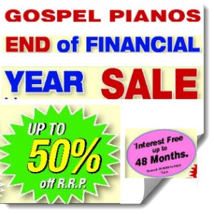 GOSPEL PIANOS