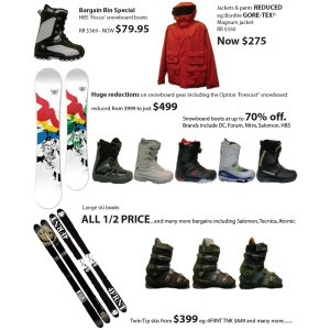 Easter Ski & Snowboard Sale