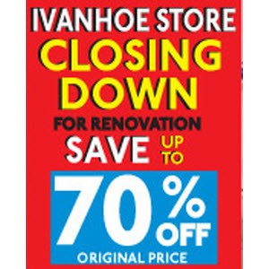 Renovation Sale Continues