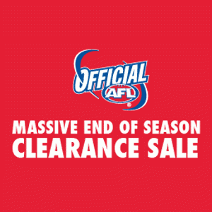 Massive End of Season AFL Clearance Sale!