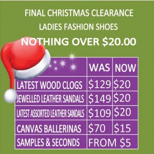 Final Christmas Clearance