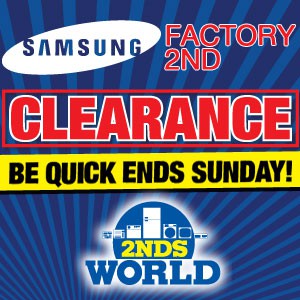 Samsung Factory 2nd Clearance at 2nds World