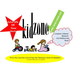 Bring this voucher into the store