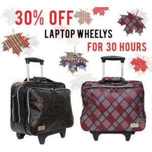 30% OFF LAPTOP WHEELYS FOR 30 HOURS !