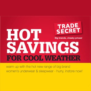 Trade Secret - Big brands, cheeky prices