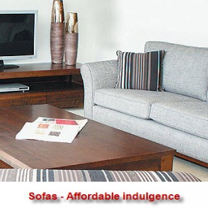 Sofas - Stylish and Comfortable... made locally