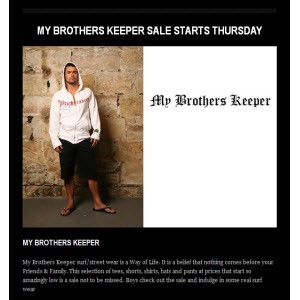 THREAD PEOPLE SALE ON MENS CLOTHING