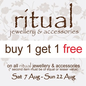 Ritual Jewellery  & Accessories SALE