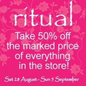 Ritual Jewellery  & Accessories SALE