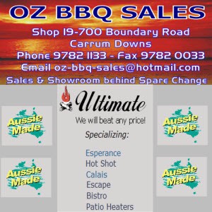 Oz BBQ Sales