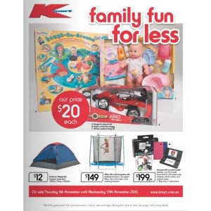 KMART Family fun Catalogue