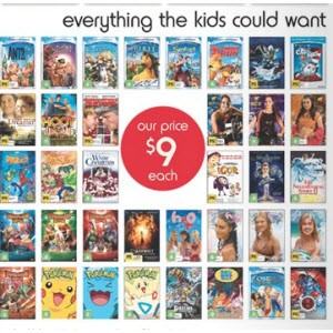 Kids Books and DVDs on Sale