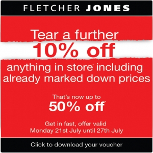 50% Off Already Marked Down prices